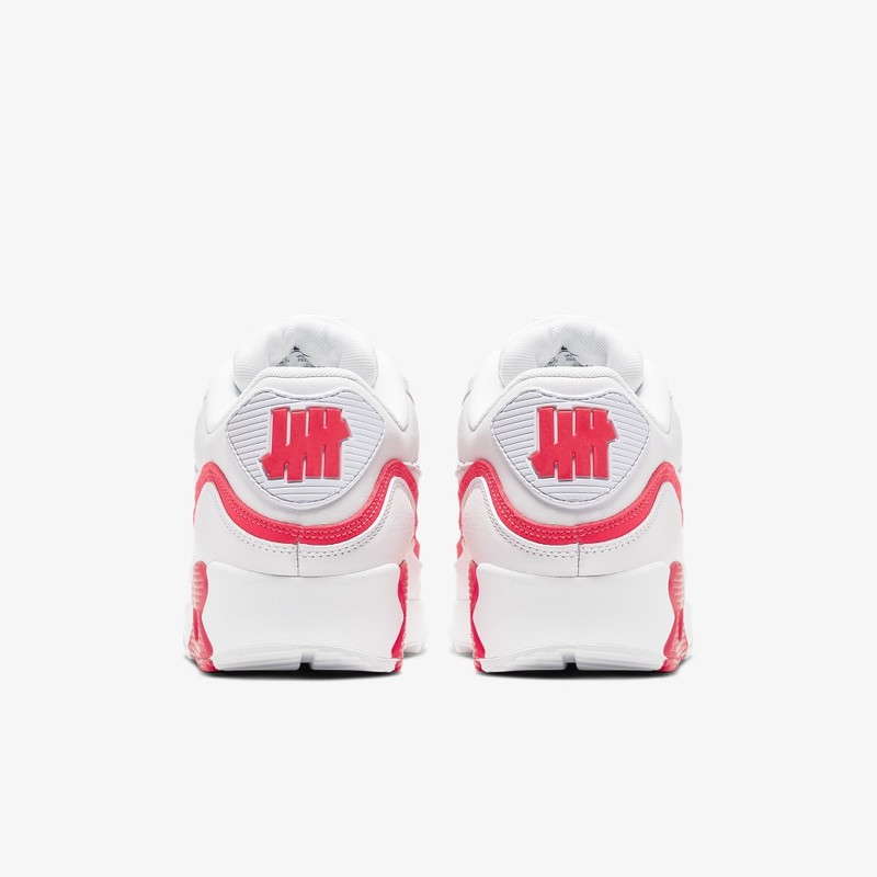 Undefeated x nike air outlet max 90 white red